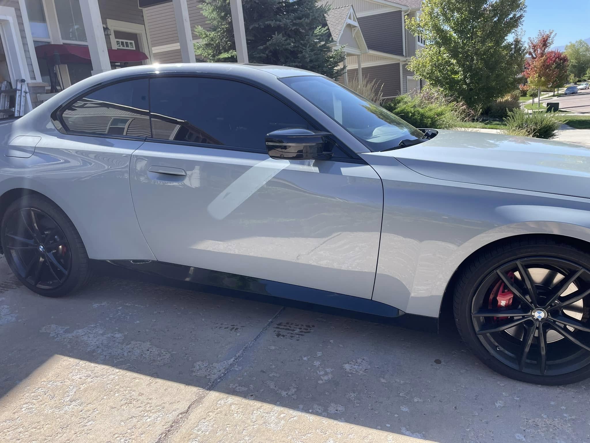 Car window tinting installation by AZ Elite Window Tinting