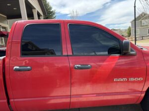 Car window tint installation Colorado Springs